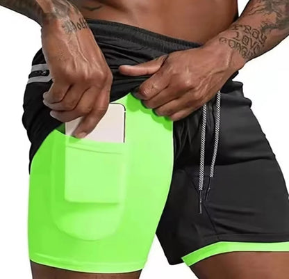 Men's Camouflage Mesh Running Shorts