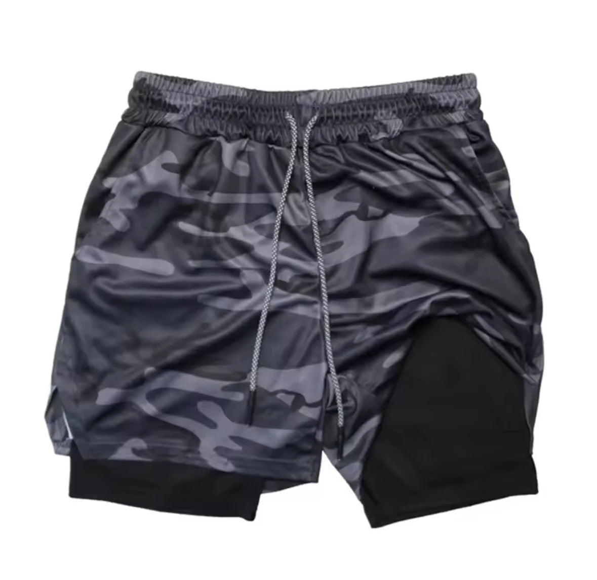 Men's Camouflage Mesh Running Shorts