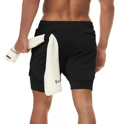 Men's Camouflage Mesh Running Shorts