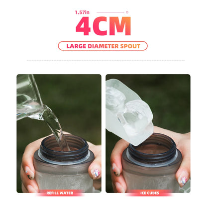 New Large Caliber Soft Water Bottle