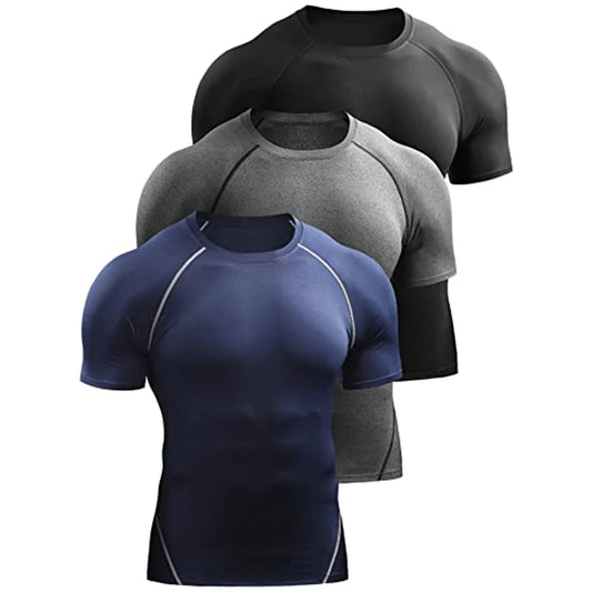 2025 Compression T Shirt Men Summer Sportswear