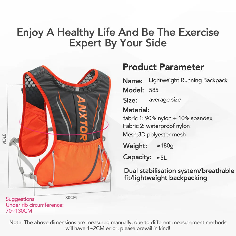 Lightweight Running Backpack 5l