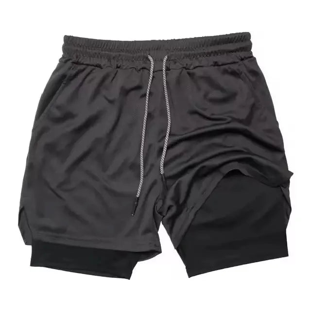 Men's Camouflage Mesh Running Shorts